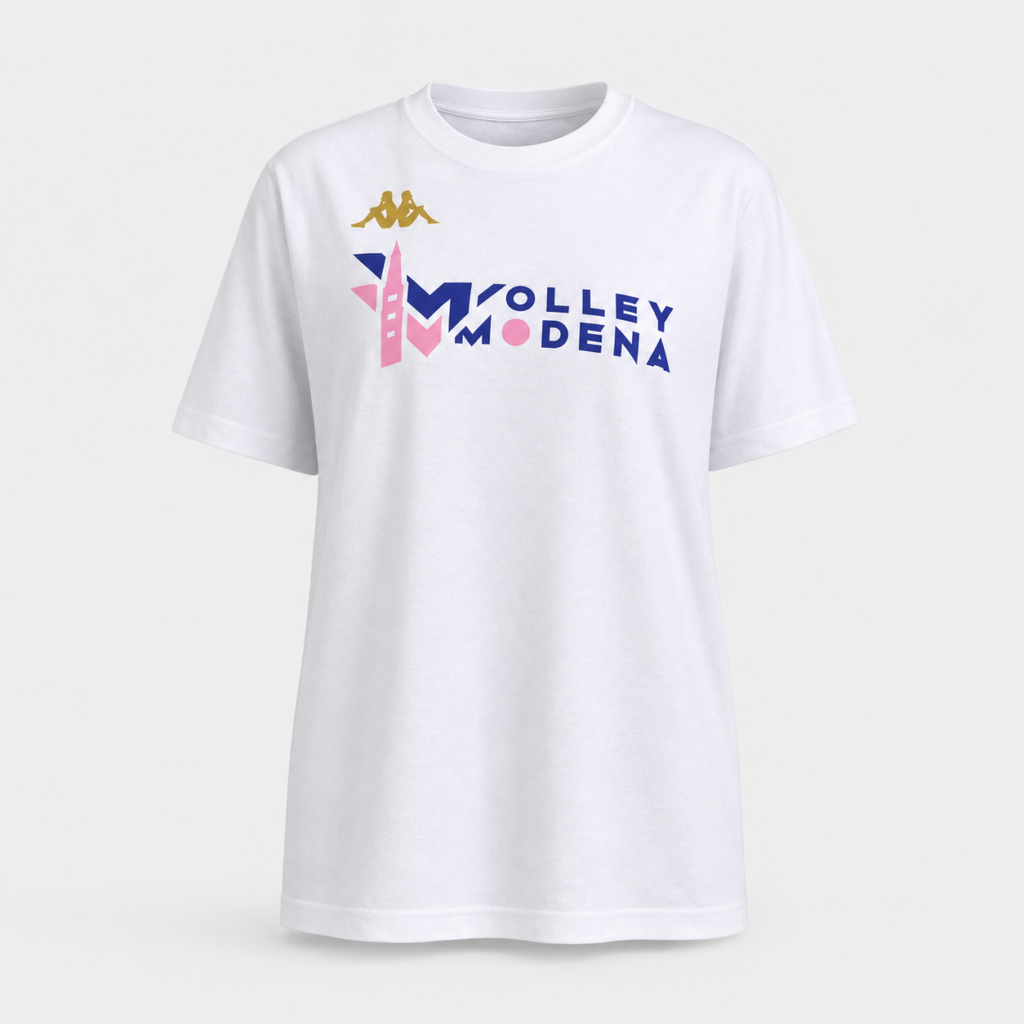 maglia da riscaldamento Kappa - bianca